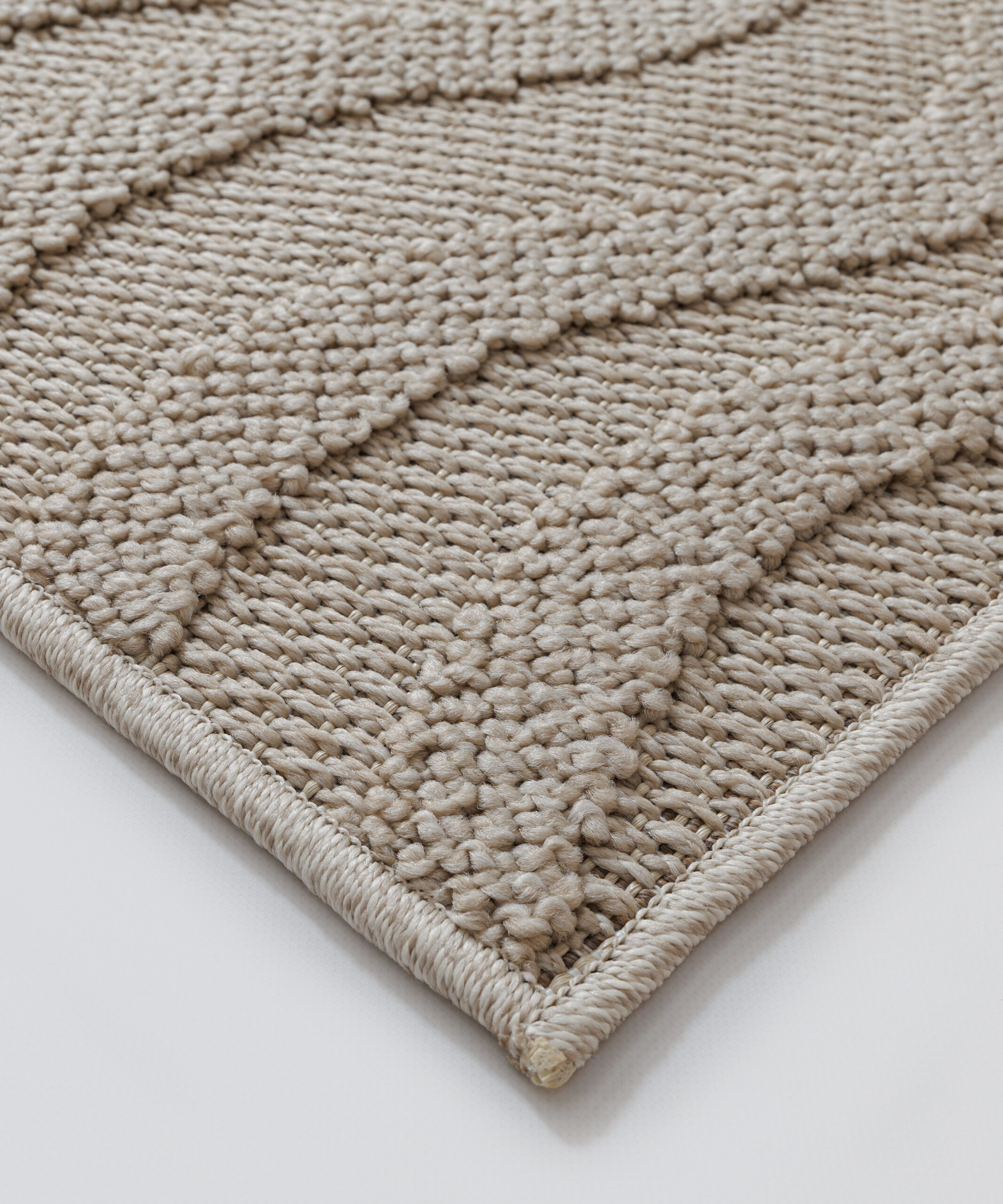 Tappeto da esterno - Dunor Ripple beige - close up Tappeto da esterno - Dunor Ripple beige - close up
