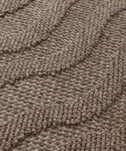Tappeto da esterno - Dunor Ripple marrone - close up, thumbnail Tappeto da esterno - Dunor Ripple marrone - close up, thumbnail