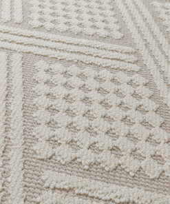 Tappeto juta esterno - Dunor Vex naturale/bianco - close up, thumbnail Tappeto juta esterno - Dunor Vex naturale/bianco - close up, thumbnail