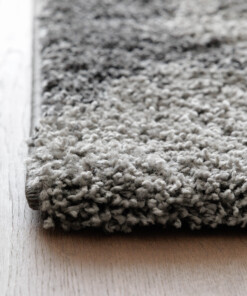 Tappeto quadrato a pelo lungo Marble Artisan - Grigio - close up, thumbnail Tappeto quadrato a pelo lungo Marble Artisan - Grigio - close up, thumbnail