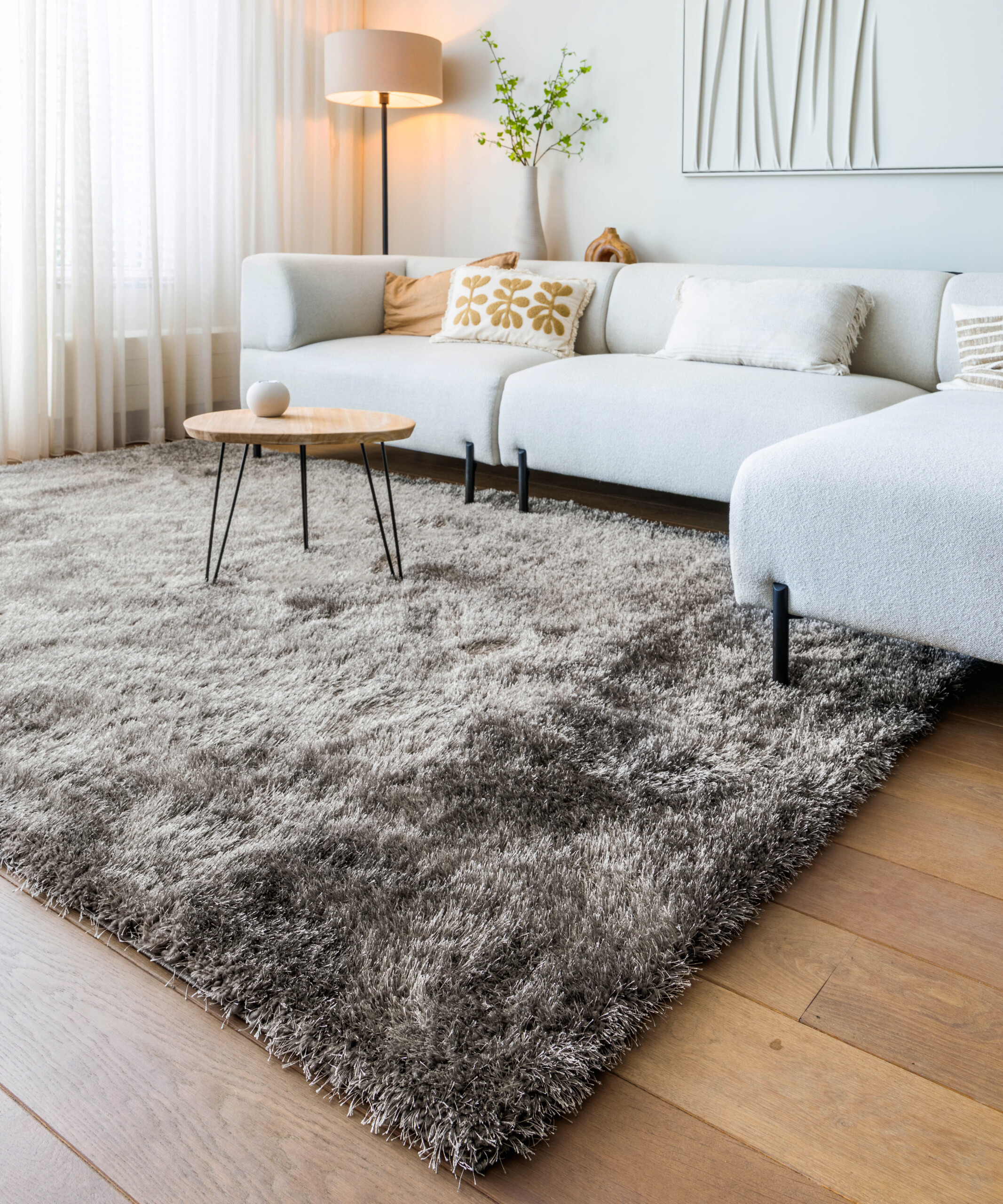 Tappeto a pelo lungo - Posh Velours Grigio - sfeer Tappeto a pelo lungo - Posh Velours Grigio - sfeer