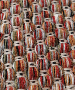 Tappeto in lana - Huldra multicolore - close up, thumbnail Tappeto in lana - Huldra multicolore - close up, thumbnail