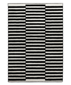 Tappeto pelo corto - Nivo Step crema/nero - overzicht