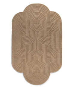 Tappeto design organico - Balans beige - overzicht, thumbnail Tappeto design organico - Balans beige - overzicht, thumbnail