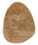 Tappeto organico shaggy - Sveve Pebble beige - overzicht, thumbnail