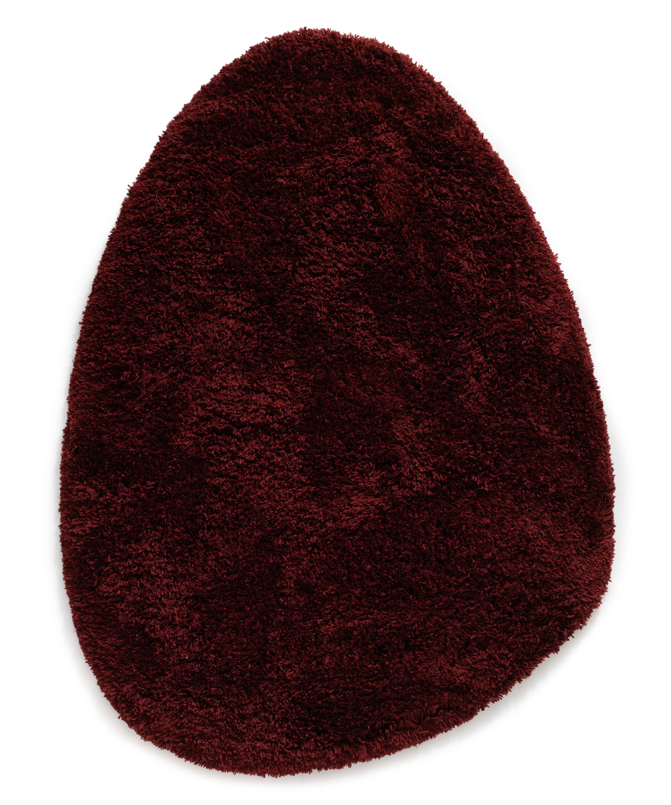 Tappeto organico shaggy - Sveve Pebble bordeaux - overzicht Tappeto organico shaggy - Sveve Pebble bordeaux - overzicht