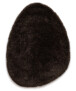 Tappeto organico shaggy - Sveve Pebble marrone - overzicht, thumbnail