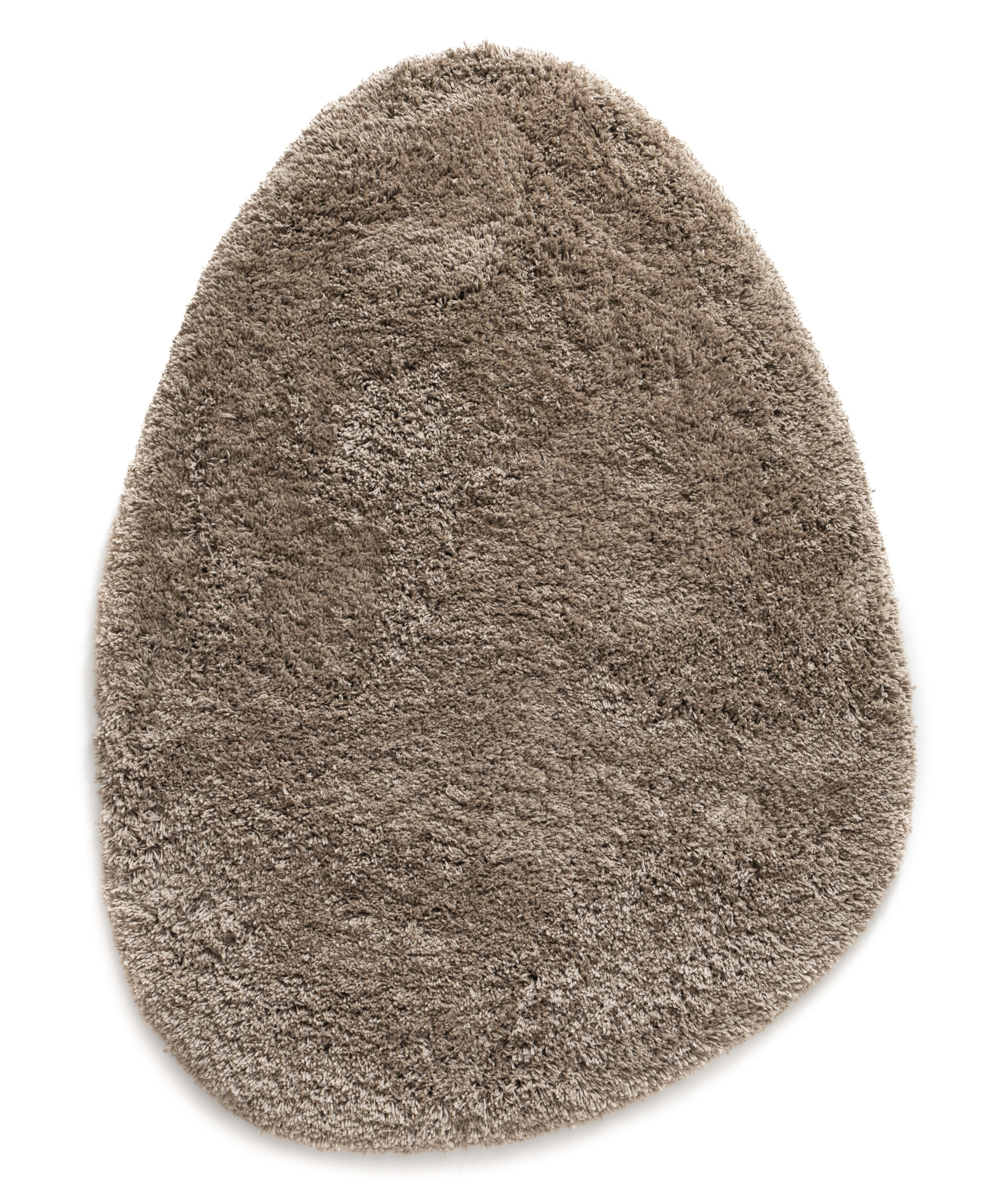 Tappeto peloso forma irregolare - Sveve Pebble colore della sabbia - overzicht Tappeto peloso forma irregolare - Sveve Pebble colore della sabbia - overzicht