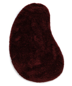 Tappeto organico shaggy - Sveve bordeaux - overzicht, thumbnail Tappeto organico shaggy - Sveve bordeaux - overzicht, thumbnail