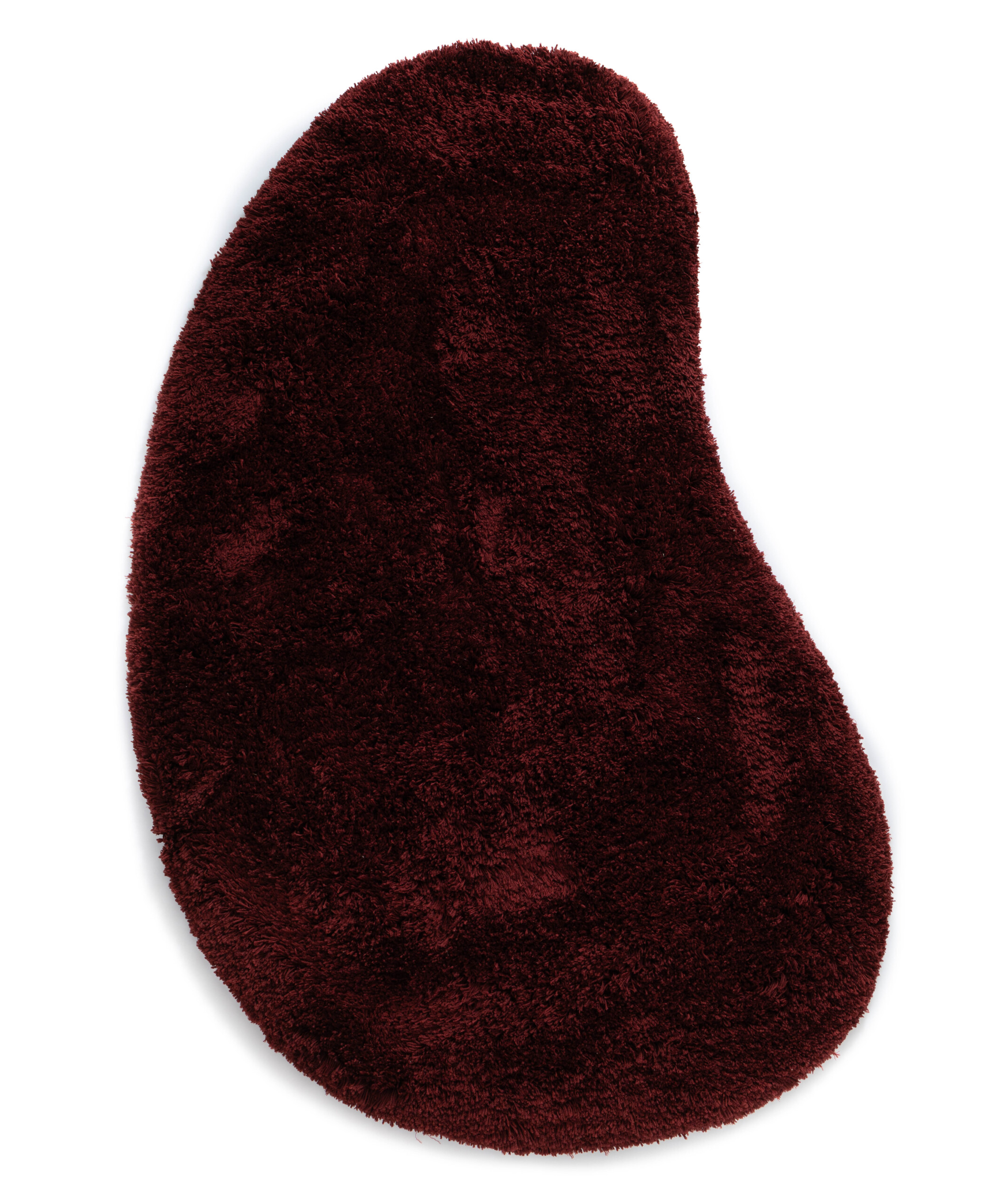 Tappeto organico shaggy - Sveve bordeaux - overzicht Tappeto organico shaggy - Sveve bordeaux - overzicht
