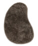 Tappeto organico shaggy - Sveve taupe - overzicht, thumbnail
