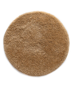 Tappeto rotondo shaggy - Sveve beige - overzicht