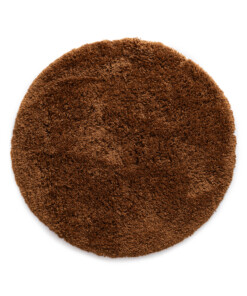 Tappeto rotondo shaggy - Sveve cognac - overzicht