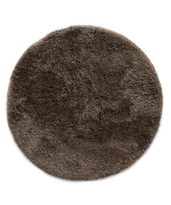 Tappeto rotondo shaggy - Sveve taupe - overzicht