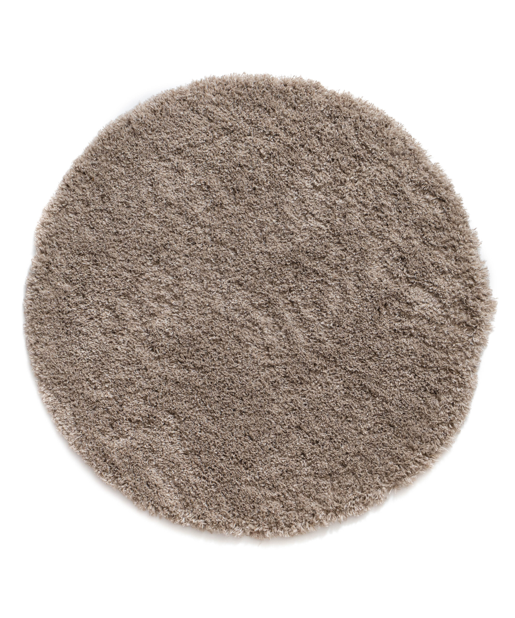 Tappeto rotondo a pelo lungo Cozy Shaggy - Beige - overzicht Tappeto rotondo a pelo lungo Cozy Shaggy - Beige - overzicht