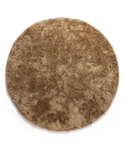 Tappeto rotondo Shaggy - Meadow Beige - overzicht