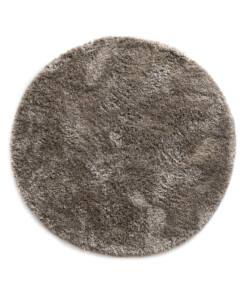 Tappeto rotondo Shaggy - Meadow Grigio - overzicht