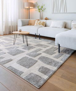 Tappeto stile scandinavo - Contour Stone Grigio - sfeer