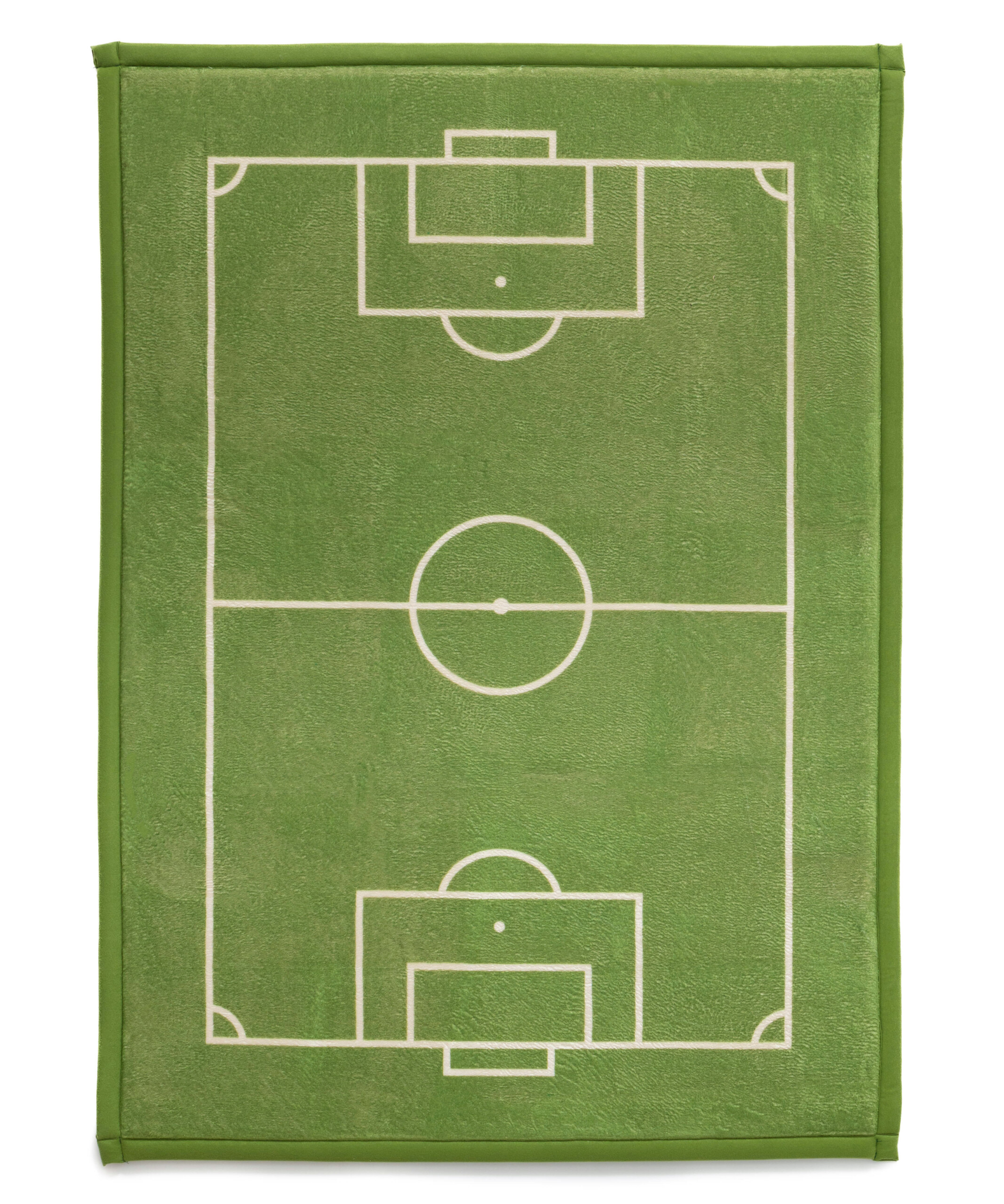 Tappeto gioco bambini - Pluffy Soccer Field verde - overzicht Tappeto gioco bambini - Pluffy Soccer Field verde - overzicht