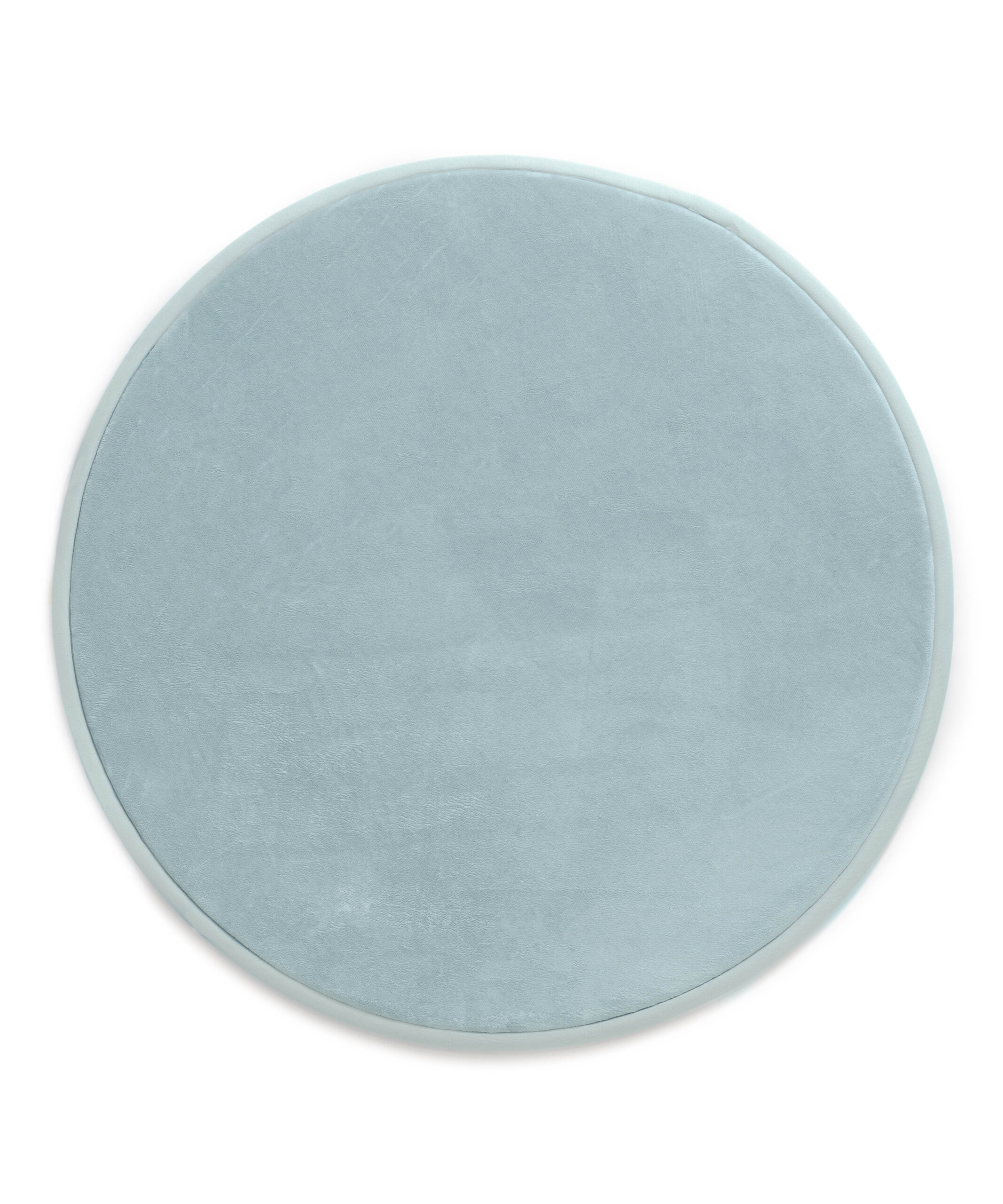 Tappeto rotondo bambini - Pluffy azzurro chiaro - overzicht Tappeto rotondo bambini - Pluffy azzurro chiaro - overzicht