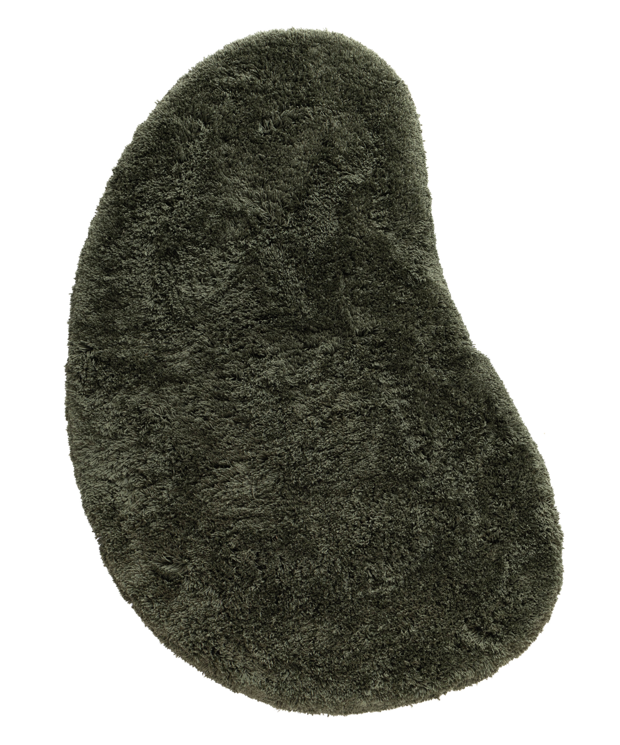 Tappeto organico shaggy - Sveve verde muschio - overzicht Tappeto organico shaggy - Sveve verde muschio - overzicht