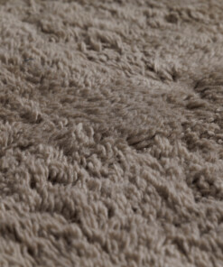 Tappeto organico - Tjørne Swell tortora - close up, thumbnail Tappeto organico - Tjørne Swell tortora - close up, thumbnail
