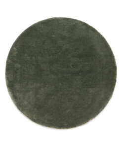 Tappeto rotondo lavabile - Clean Prestige verde - overzicht