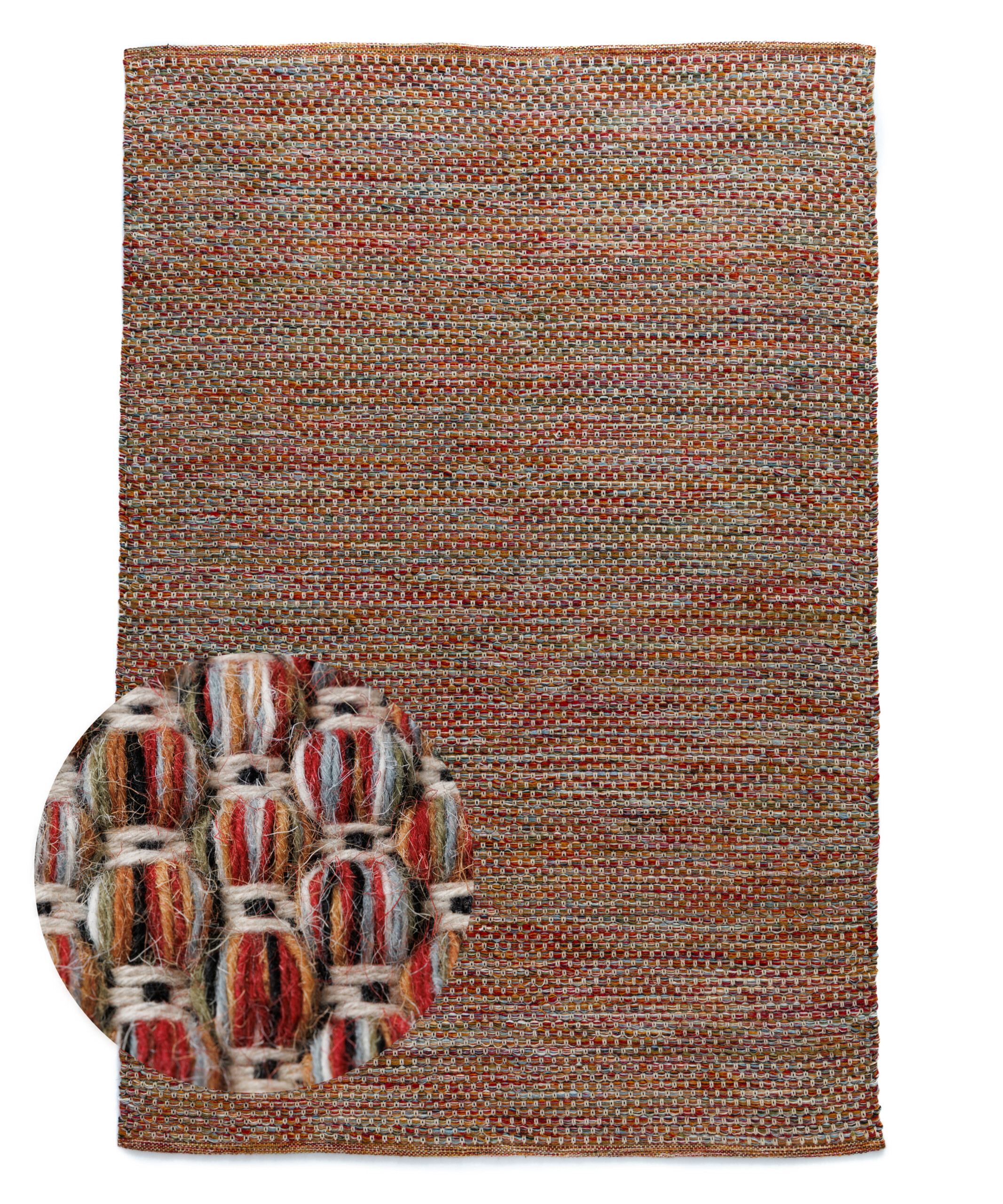 Tappeto in lana - Huldra multicolore - overzicht Tappeto in lana - Huldra multicolore - overzicht
