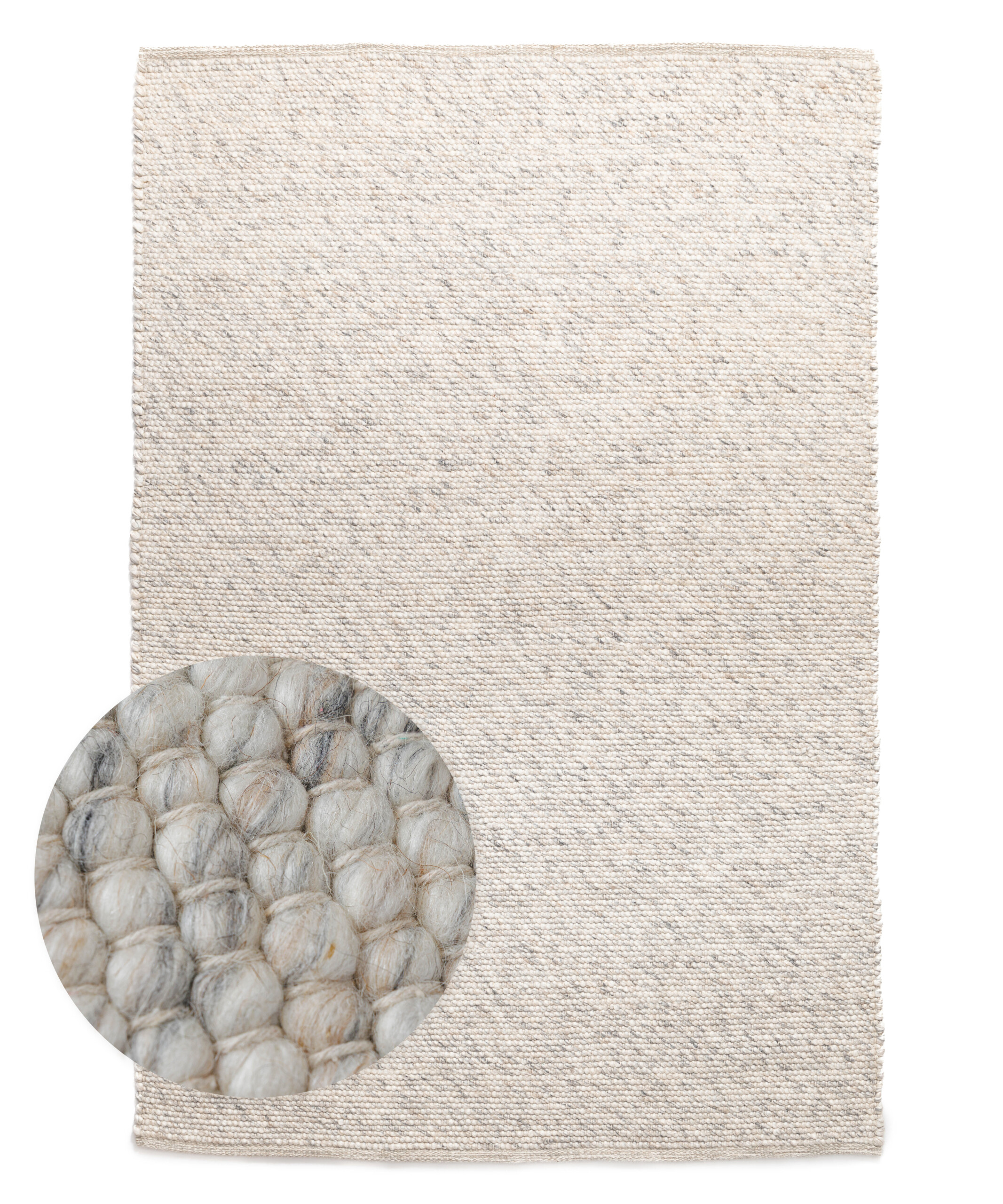 Tappeto in lana - Silvull beige - overzicht Tappeto in lana - Silvull beige - overzicht