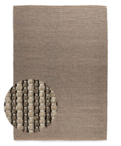Tappeto in lana - Strim beige - overzicht