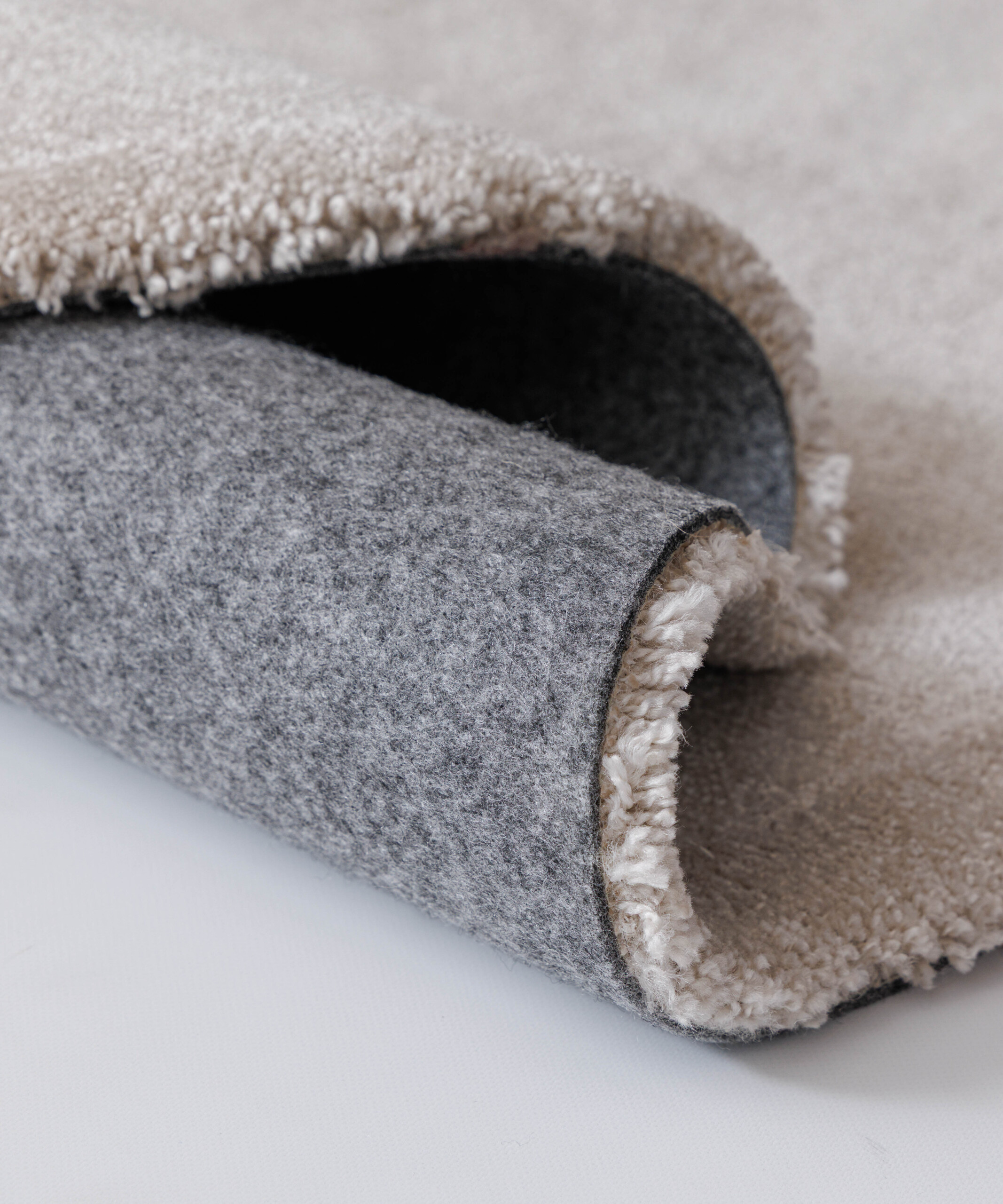 Tappeto rotondo lavabile - Clean Prestige beige - close up Tappeto rotondo lavabile - Clean Prestige beige - close up