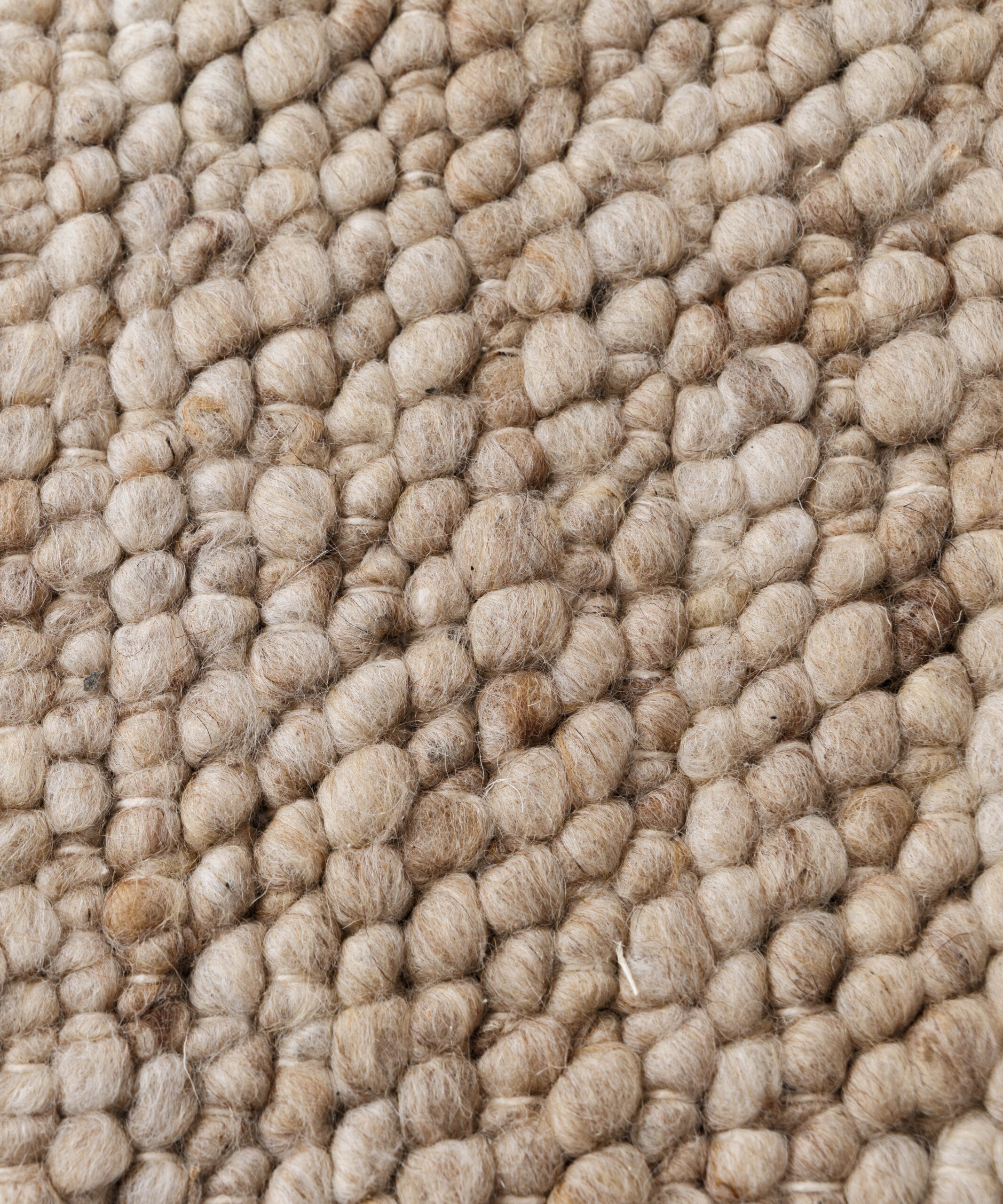 Tappeto lana - Heimur beige/naturale - close up Tappeto lana - Heimur beige/naturale - close up