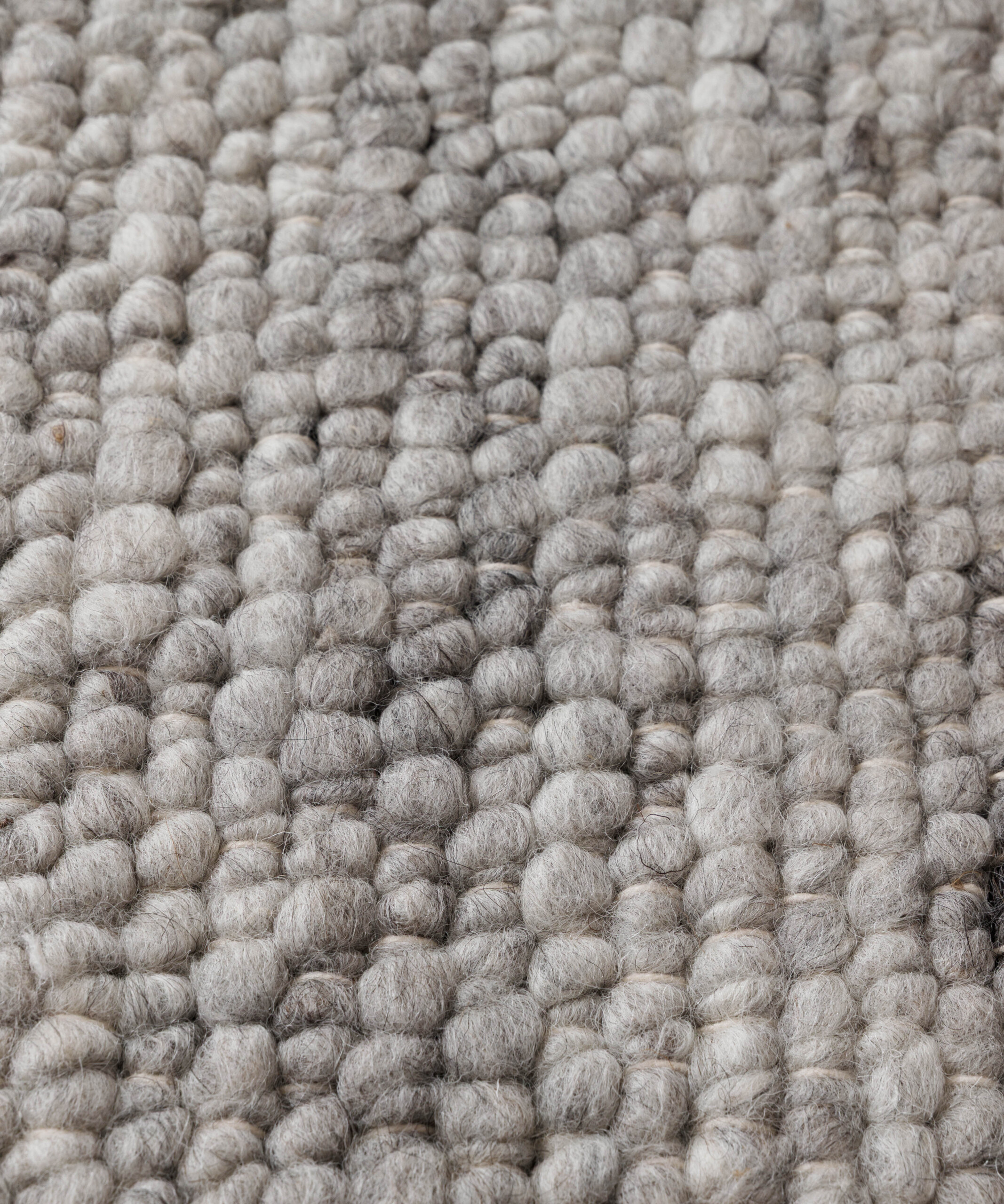 Tappeto in lana - Heimur grigio/naturale - close up Tappeto in lana - Heimur grigio/naturale - close up