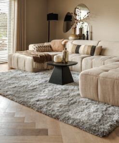 Tappeto Shaggy - Meadow Grigio - sfeer Tappeto Shaggy - Meadow Grigio - sfeer