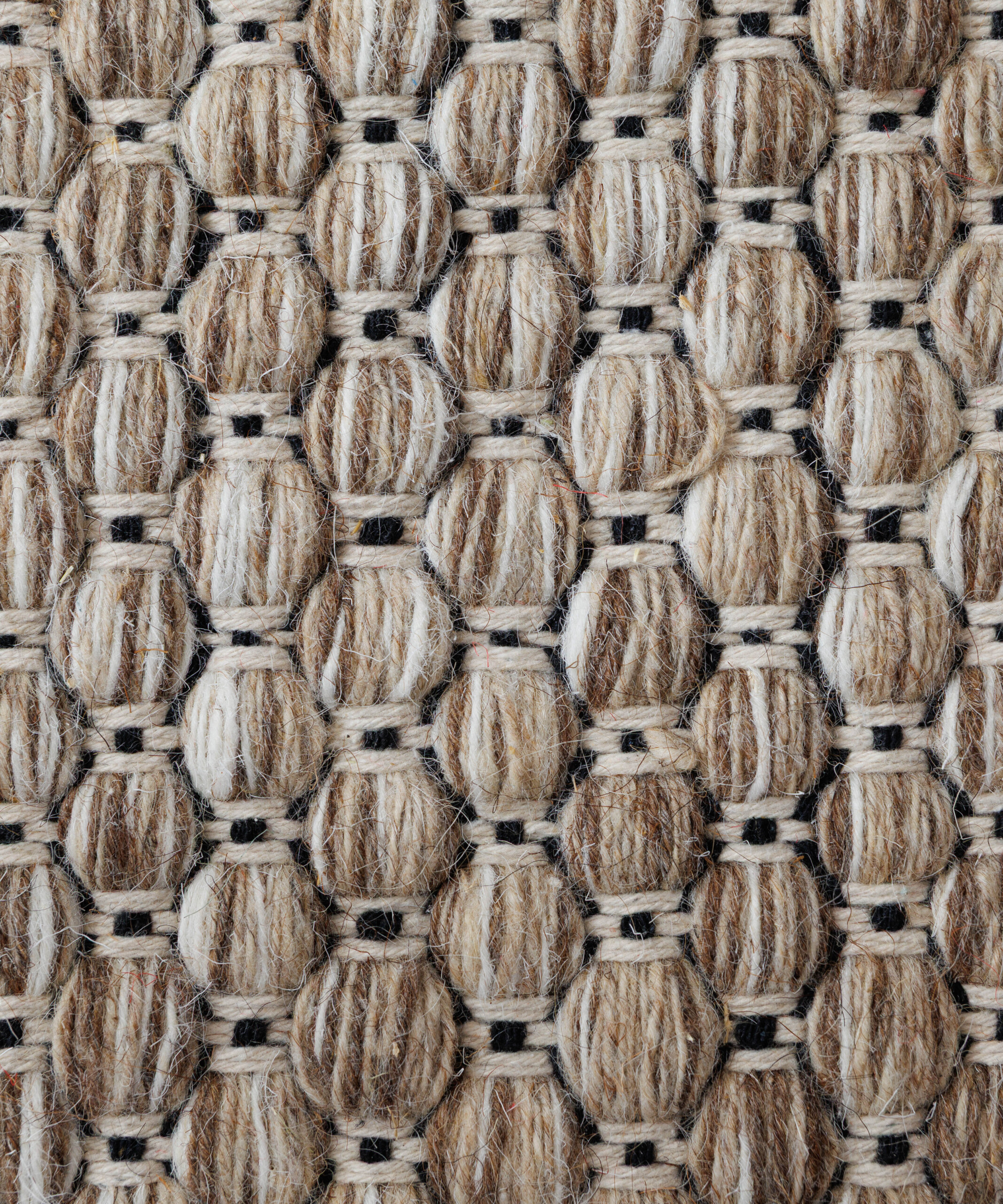 Tappeto in lana - Huldra beige - close up Tappeto in lana - Huldra beige - close up