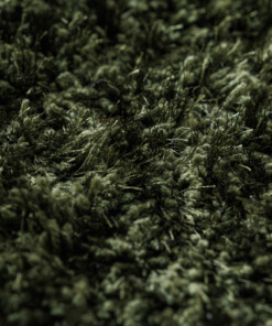 Tappeto rotondo Shaggy - Meadow Verde Oliva - close up, thumbnail Tappeto rotondo Shaggy - Meadow Verde Oliva - close up, thumbnail