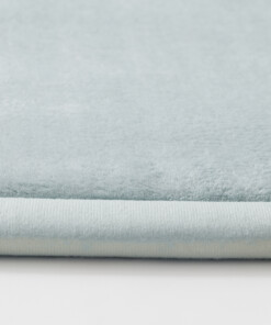 Tappeto rotondo bambini - Pluffy azzurro chiaro - close up, thumbnail Tappeto rotondo bambini - Pluffy azzurro chiaro - close up, thumbnail
