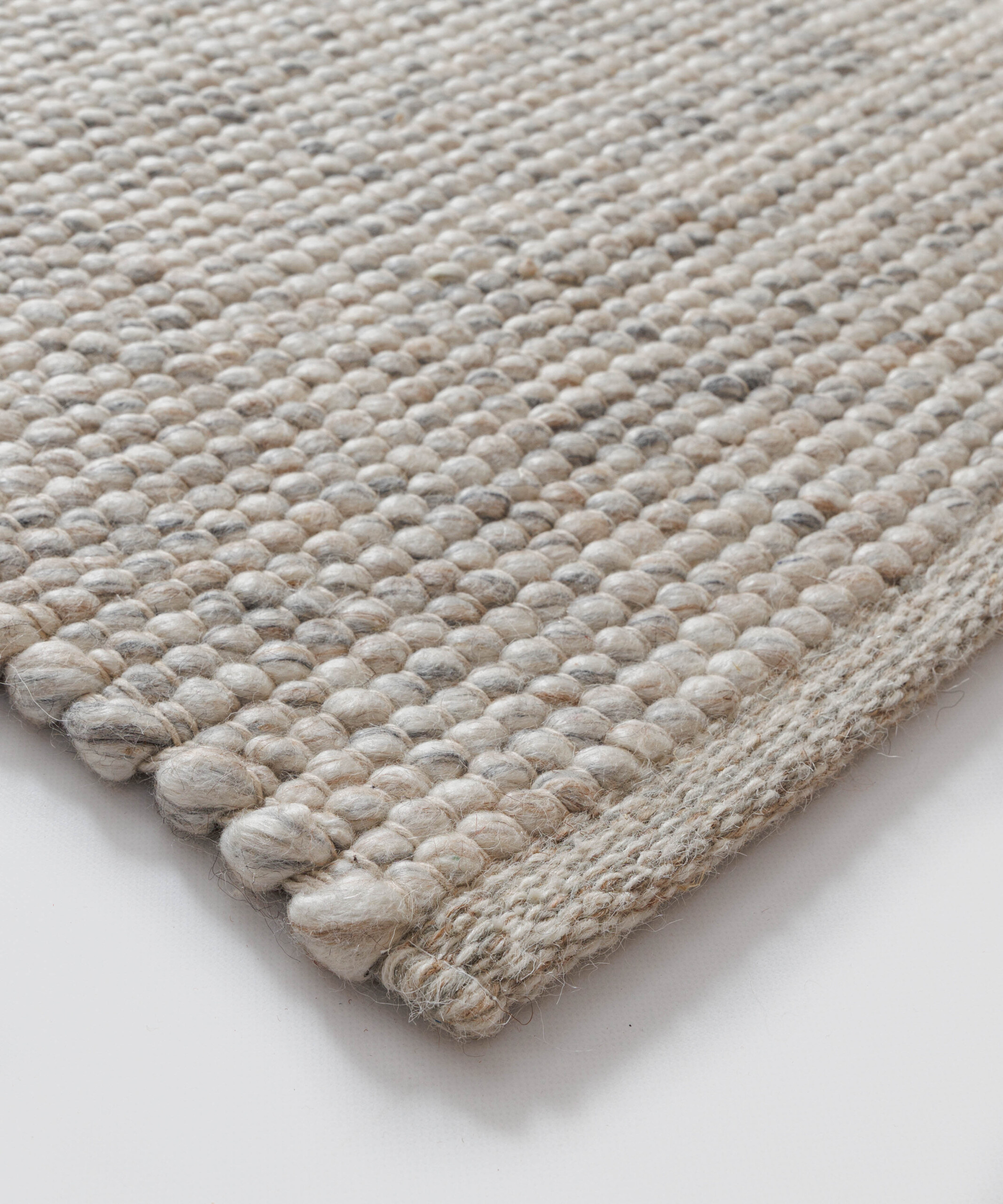 Tappeto in lana - Silvull beige - close up Tappeto in lana - Silvull beige - close up