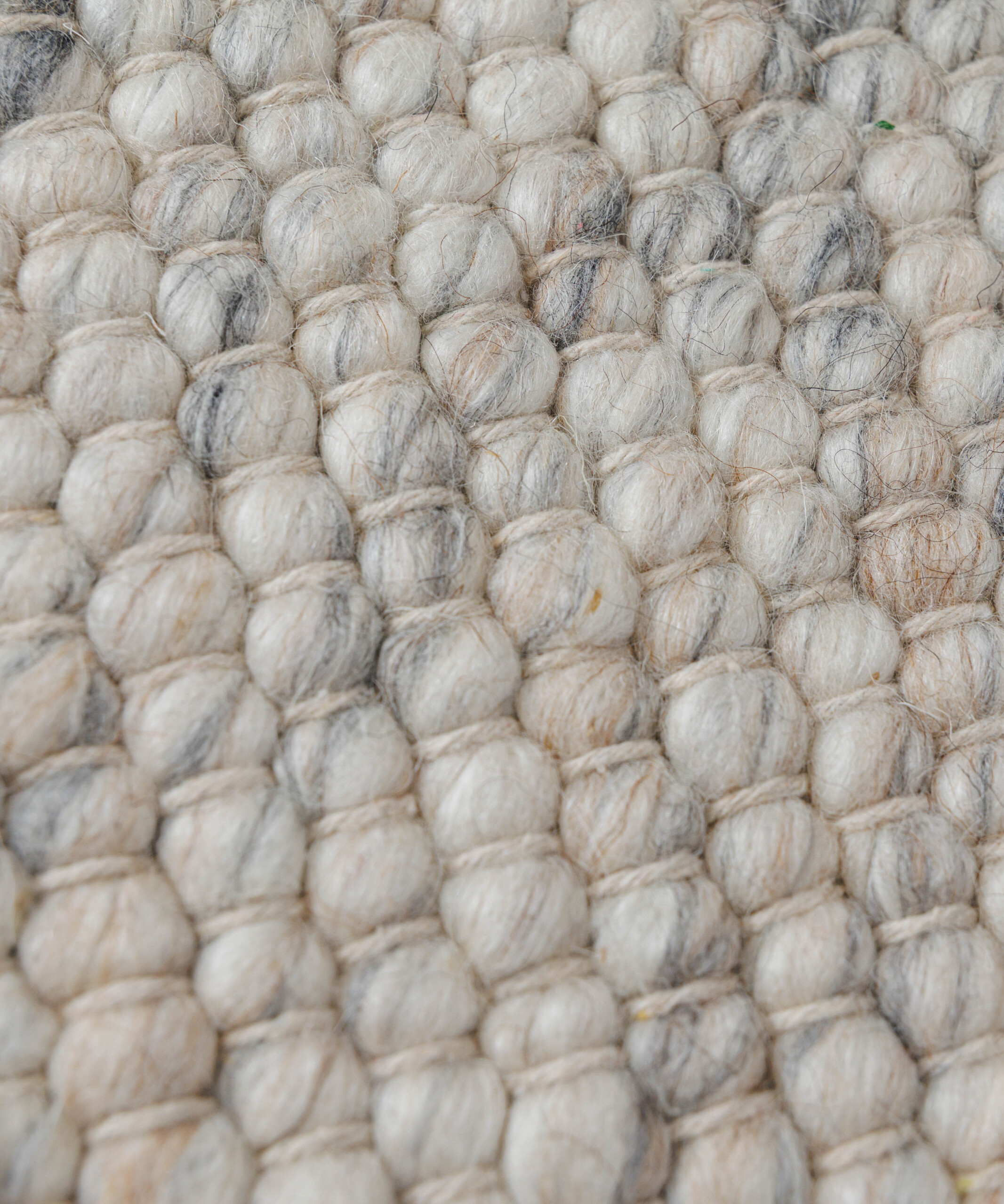Tappeto in lana - Silvull beige - close up Tappeto in lana - Silvull beige - close up