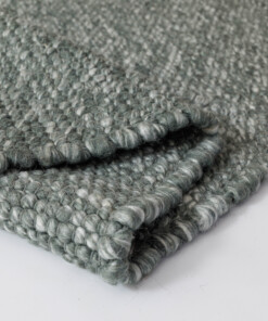 Tappeto in lana - Silvull verde - close up, thumbnail Tappeto in lana - Silvull verde - close up, thumbnail