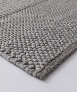 Tappeto in lana - Skift grigio - close up, thumbnail Tappeto in lana - Skift grigio - close up, thumbnail