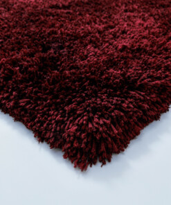 Tappeto shaggy - Sveve bordeaux - close up, thumbnail Tappeto shaggy - Sveve bordeaux - close up, thumbnail