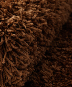 Tappeto shaggy - Sveve cognac - close up, thumbnail Tappeto shaggy - Sveve cognac - close up, thumbnail
