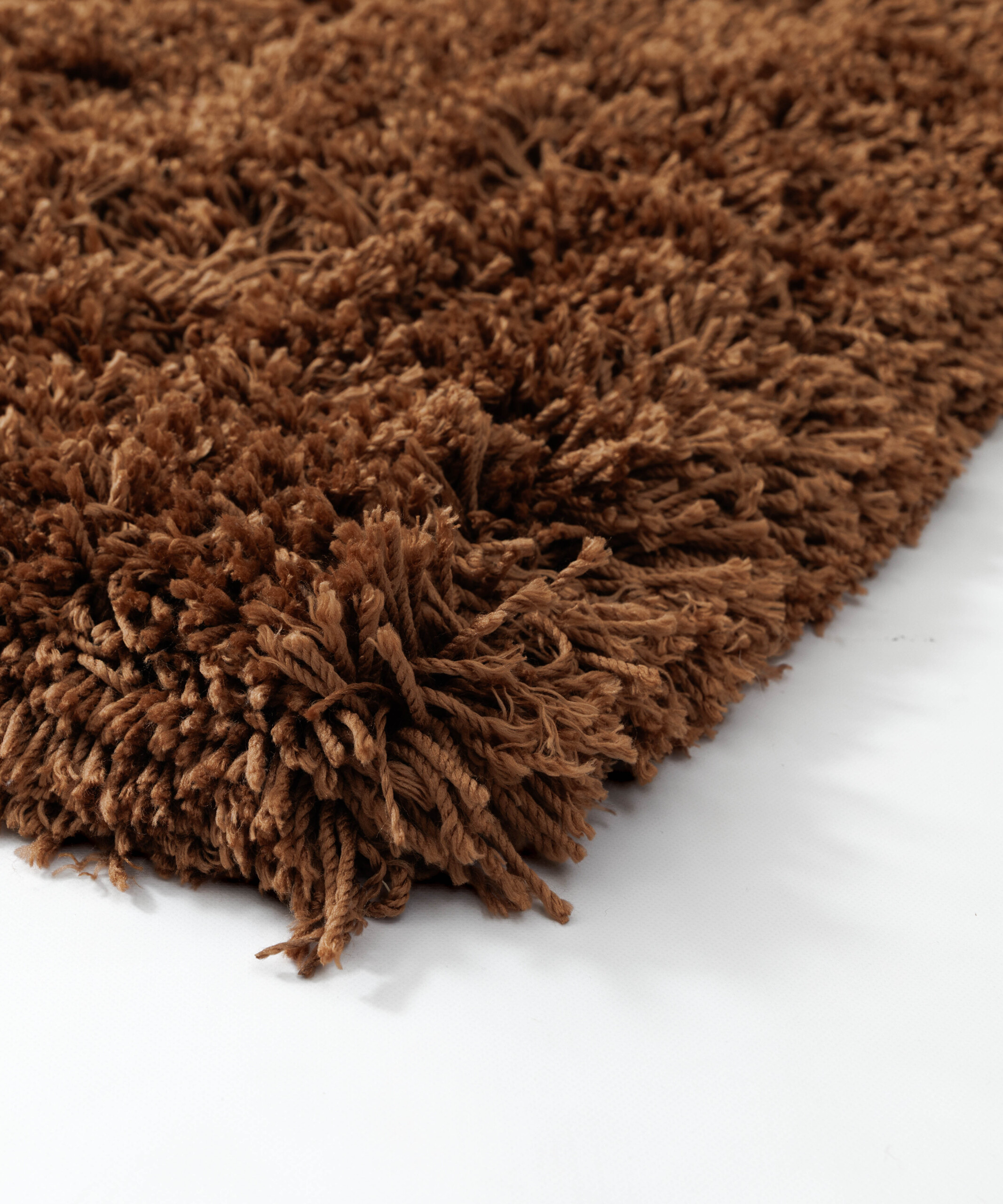Tappeto shaggy - Sveve cognac - close up Tappeto shaggy - Sveve cognac - close up