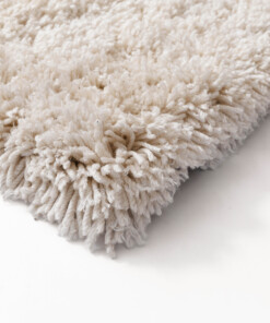 Tappeto shaggy - Sveve avorio - close up, thumbnail