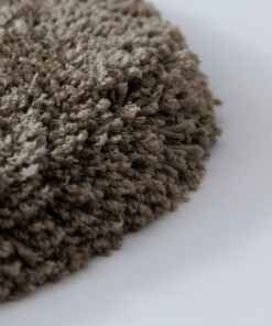 Tappeto organico shaggy - Sveve taupe - close up, thumbnail Tappeto organico shaggy - Sveve taupe - close up, thumbnail