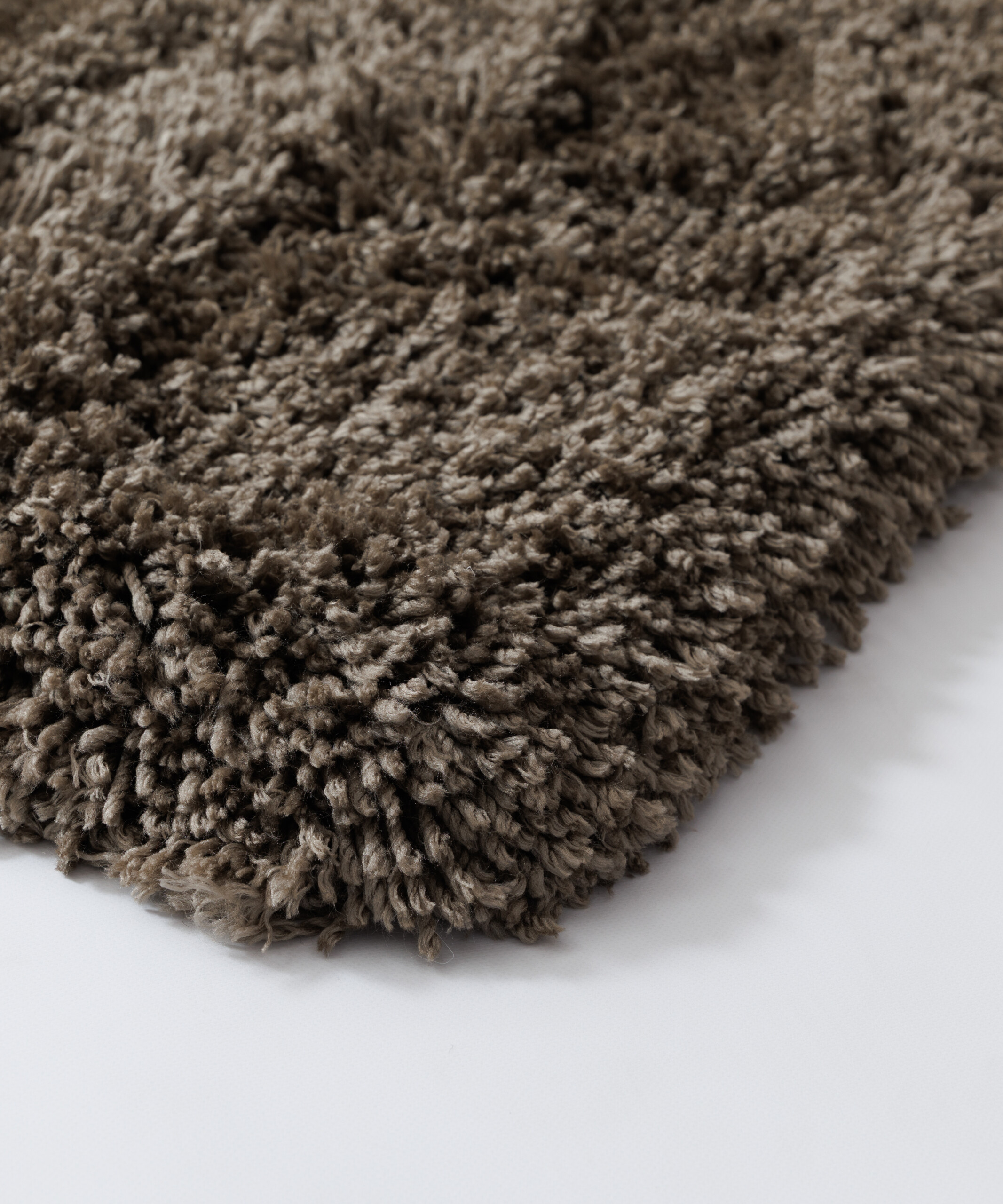 Tappeto shaggy - Sveve taupe - close up Tappeto shaggy - Sveve taupe - close up