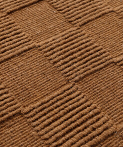 Tappeto in lana - Tavle cognac - close up, thumbnail Tappeto in lana - Tavle cognac - close up, thumbnail