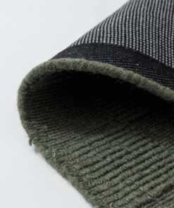 Tappeto in lana - Tavle verde - close up, thumbnail Tappeto in lana - Tavle verde - close up, thumbnail