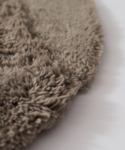 Tappeto organico - Tjørne Mose tortora - close up, thumbnail Tappeto organico - Tjørne Mose tortora - close up, thumbnail